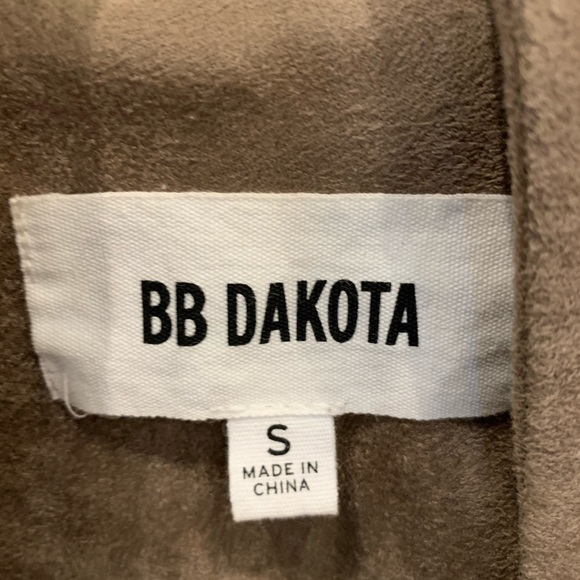 BB Dakota Faux Suede Jacket - Picture 4 of 8